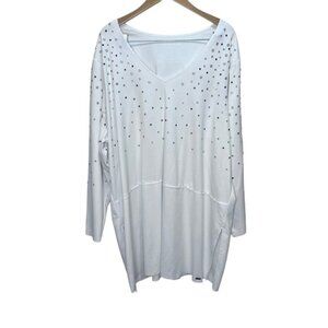 Pennington’s MBLM White Tunic Top Size 4x​